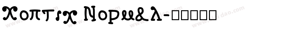 Coptic Normal字体转换